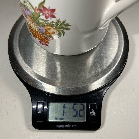 Vintage Floral Ceramic Pitcher - Picture 14 of 14